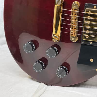 Gibson Les Paul Studio Guitar 1993 - Wine Red image 4