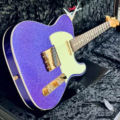 Fender CS "Wildwood 10" Telecaster Custom - Purple Sparkle with Josefina Pickups & John English Neck Profile image 7