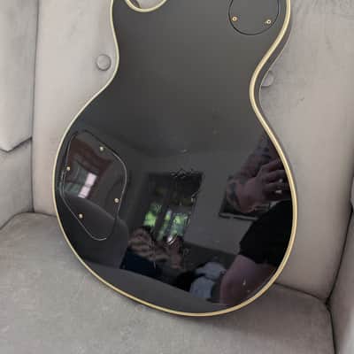 Burny Les Paul Custom 1987 - Black (Made in Japan) image 9