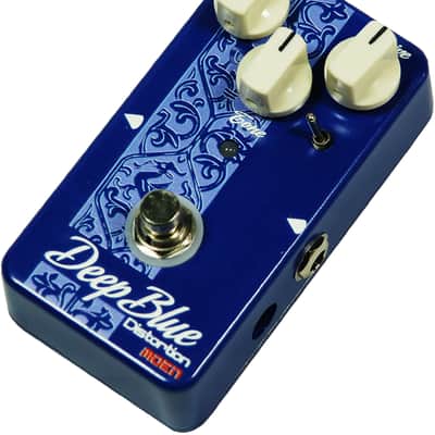 Moen AM-DB Deep Blue Distortion Guitar Pedal True Bypass image 2