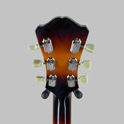 Eastman AR372CE-SB Hollowbody Archtop with Ebony Fretboard 2025 - Sunburst, 6.2 lbs image 8