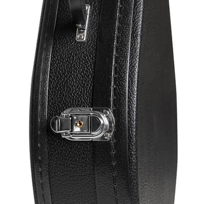 STAGG Basic Instrument-shaped Bluegrass Mandolin Hard Case With Vinyl Covering image 8