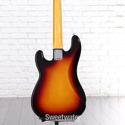 Fender American Vintage II 1960 Precision Bass - 3-tone Sunburst with Rosewood Fingerboard (PBassAV2603TSd3) image 6