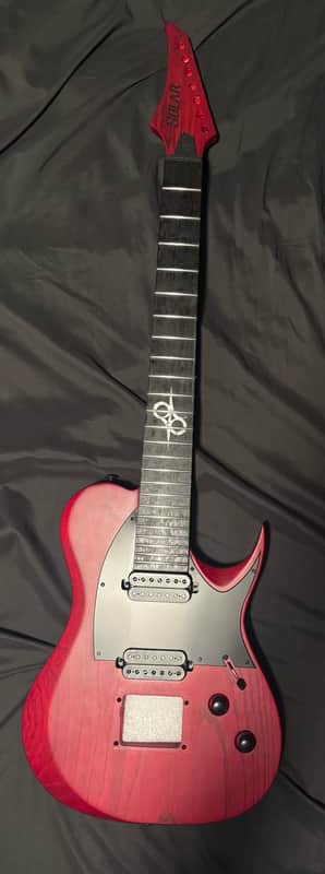Solar Guitars T1.7TBR 2020s - Trans Red image 1