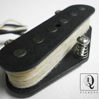 Telecaster HOT 13kOhm Broadcaster Nocaster Esquire A3 Bridge Pickup HandWound by Q pickups Tele image 1
