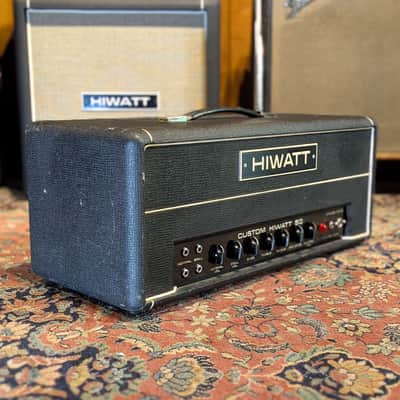 Hiwatt Custom 50 DR504 - 1974 - Black image 2