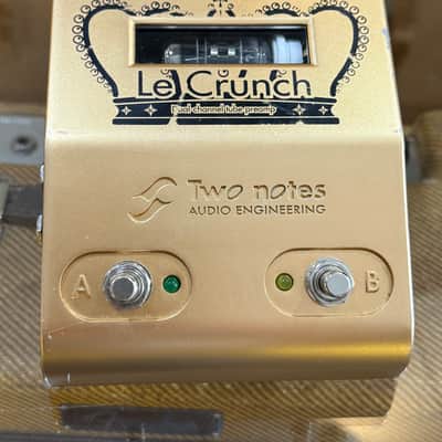 Reverb.com listing, price, conditions, and images for two-notes-le-crunch-pedal