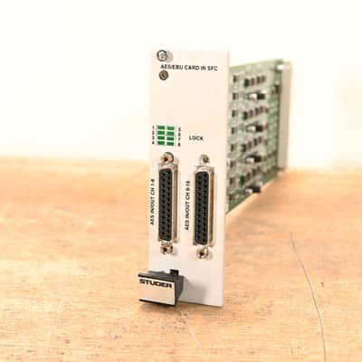 Studer AES/EBU M1 Card 16-CH AES/EBU Card (Input SRCs) for D21m & D23m CG01L4S image 1
