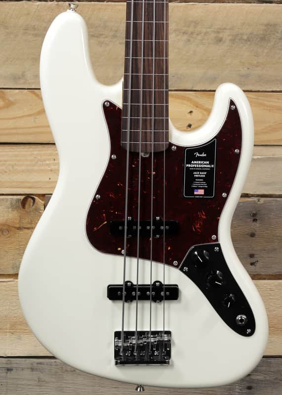 Fender American Professional II Jazz Bass Fretless