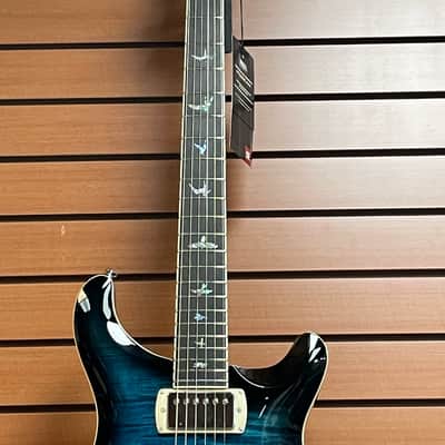 PRS SE Hollowbody II Piezo in Peacock Blue w/Premium Bag image 3