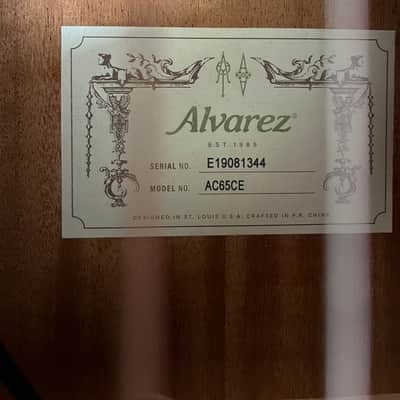 Alvarez Artist Series AC65CE 2020s - Natural image 12