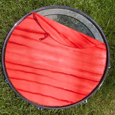 16" single layer Drum Bunny cloth drum cover - dampener - partial mute - compare to Drum Tortillas - Quesadilla - Big Fat Snare image 2