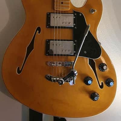 Fender Modern Player Starcaster Guitar 2013 Natural image 2