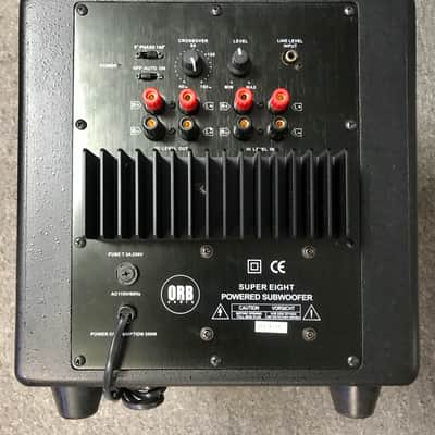 Orb Audio Super 8" Powered Compact Subwoofer 400 Watts Program image 2
