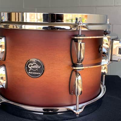 Gretsch Renown 7x10" Rack Tom in Satin Tobacco Burst (Rm4) image 4