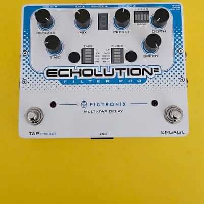 Pigtronix Echolution 2 Filter Pro 2010s - White Bild 4