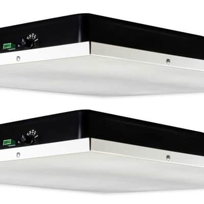 2) Rockville DCS8T 70V Commercial Drop Ceiling Tile Speakers 4 Office/Restaurant image 1