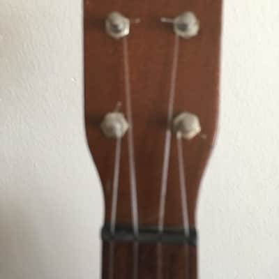 Vintage Martin Style 1K Koa Soprano Ukulele with Case image 8