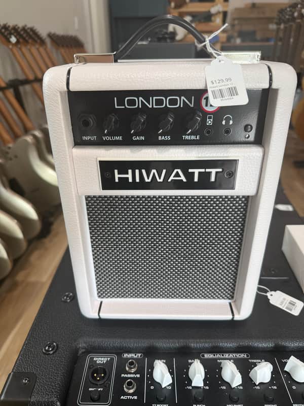 Hiwatt London 12 Combo - 12W Practice Combo w/ Bluetooth. White image 1