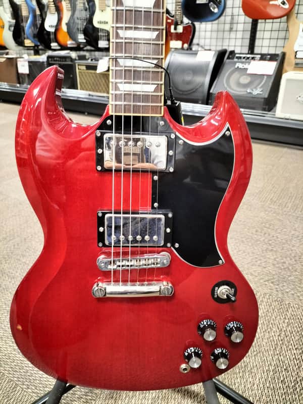 BURNY RSG-55 SG Type Electric Guitar - Vintage Design | Reverb