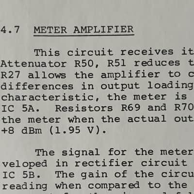Operating Manual for Urei 1178 Dual Peak Limiter 1988 image 8