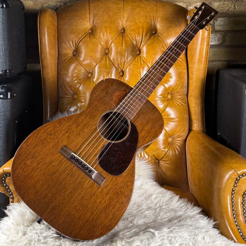 1935 Martin 0-17 Vintage Gloss All Mahogany Pre War Acoustic Guitar W/ Hardshell Case! image 1
