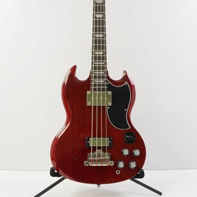 Epiphone EB-3 SG Bass Guitar - Heritage Cherry w/ Gig Bag image 2