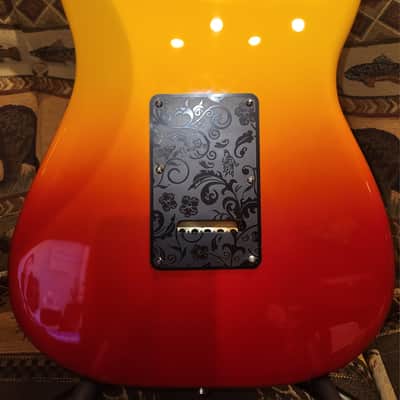 Left Handed Stratocaster Style Guitar Handcrafted Aluminum Neck image 10