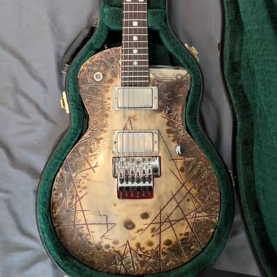 ESP RZK-II Burnt 2010 *RARE* Black binding - hard burnt image 1