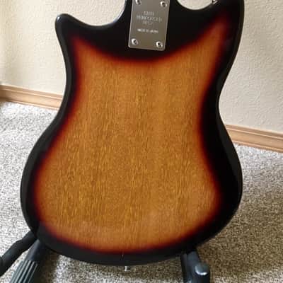 RARE Melody Plus RD4V 1965 4 Pickup Sunburst Vintage Solid Body Electric Guitar image 4