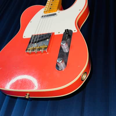Fender Custom Shop '52 Reissue “Twisted” Telecaster Journeyman Relic in Tahitian Coral - 2023 image 11