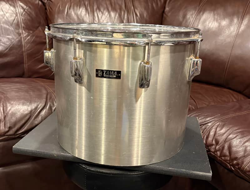 VINTAGE TAMA 15x12 Concert Tom Platina w/rering image 1