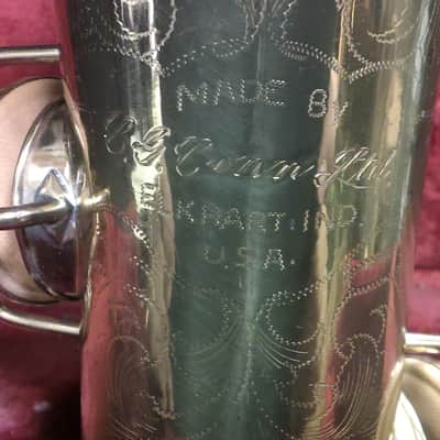 C.G. Conn 1119954  Alto Saxophone serial M153588 - Lacquer Ready To Play image 2