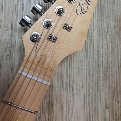 2026 Elite Customs Black Gilmour Mod'd & Look SSS Nashville 3 Pickup Tele Style Electric Guitar Maple neck Telecaster image 8