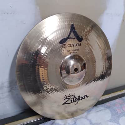 Zildjian 14" A Custom Fast Crash Cymbal 2002 - Present - Brilliant image 2