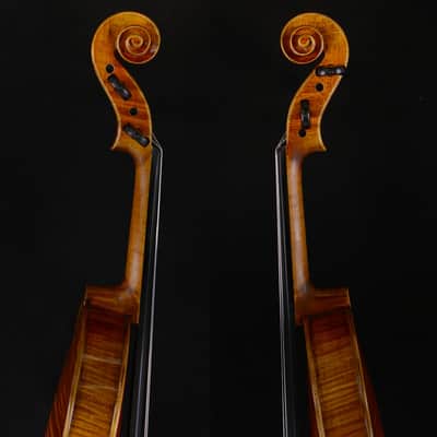 Master Violin Guarneri del Gesu 1743 Cannone Violin Loud&Rich Tone!No.W-060 image 4