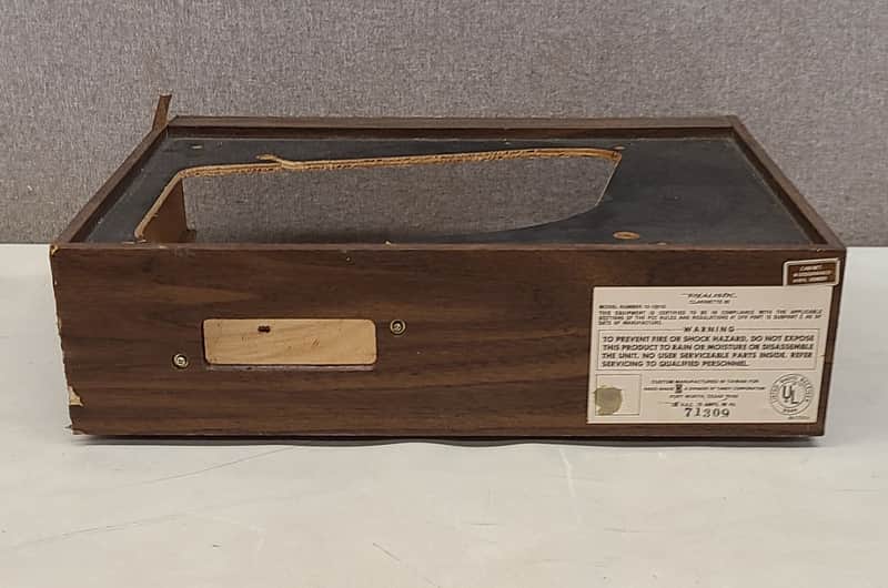 Vintage Realistic Clarinette 92 Plinth For Parts / Repair image 1