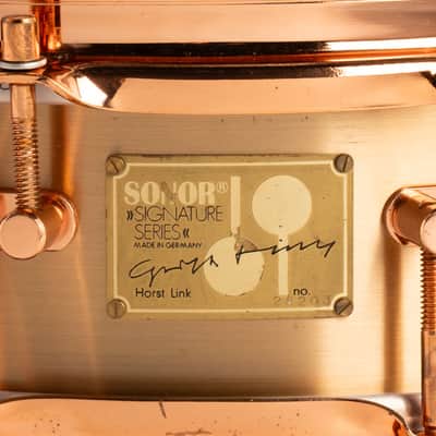 Sonor HLD593 Horst Link Signature Series Bell Bronze Snare Drum 14"×4" image 2