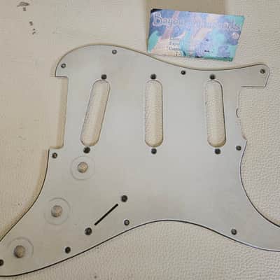 Fender Stratocaster Aged Relic 3 ply Pickguard Parchment 62 59-62 image 1