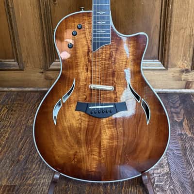 2005 Taylor T5-C2 — Figured Koa Top, Sunburst, First-Year, w/ Case image 5