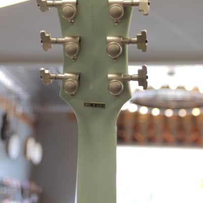 D'Angelico Deluxe SS Semi-Hollow Limited Edition with Stairstep Tailpiece 2021 - Sage image 9