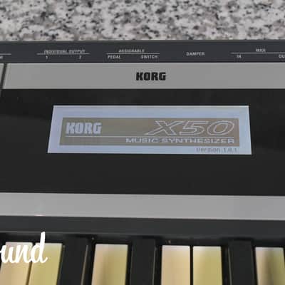 KORG X50-61keys Music Synthesizer in very good Condition image 13
