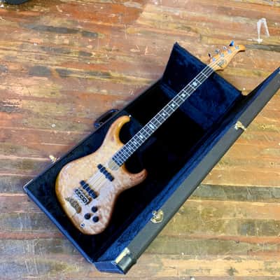Alembic Elan 4 1988 Quilted maple original vintage USA neck thru Birdseye IV jazz image 5