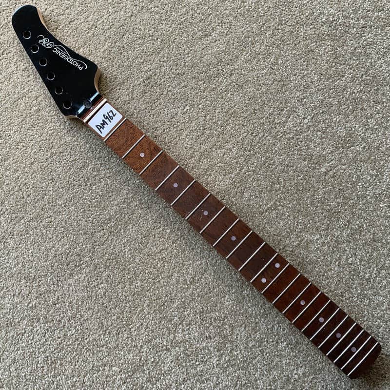Black Stratocaster Strat Style Guitar Maple Neck, Rosewood 22 Frets Fingerboard image 1