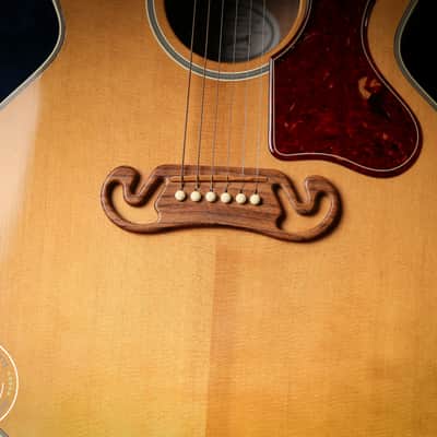 2012 Gibson SJ-200 Studio Super Jumbo Acoustic Guitar Natural image 7
