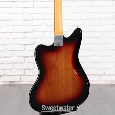 Fender Kurt Cobain Jaguar Electric Guitar - 3-Tone Sunburst (JagKCNOSd2) image 4