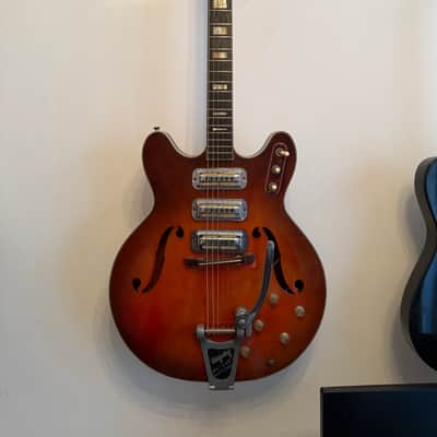 Harmony H78 1965 - 1972 - Red Sunburst image 2