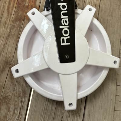 Roland PD-80 V-Pad 8" Single Zone Mesh Drum Pad 2010s - White electric drum set trigger pad image 5