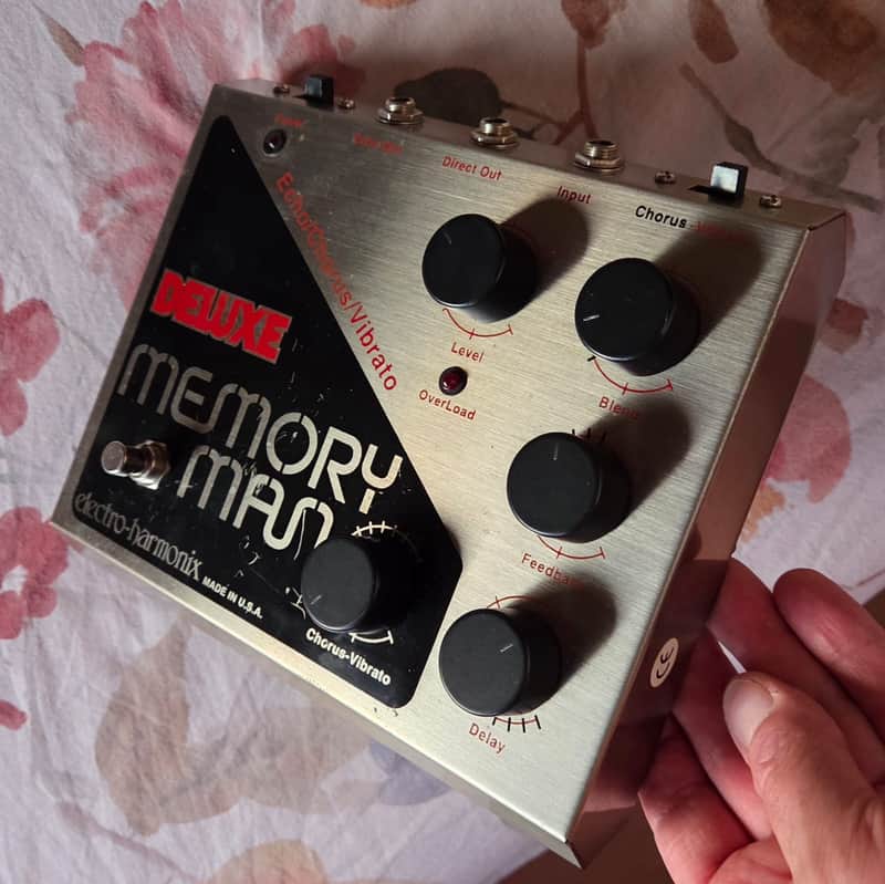 Electro-Harmonix Deluxe Memory Man Reissue 1996 - 2007 - Silver image 1