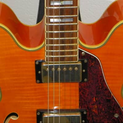 JAY TURSER*JT-142*FAT BODY-FULLY HOLLOW-DOUBLE CUTAWAY-ES-150*ROCKABILLY GUITAR image 6